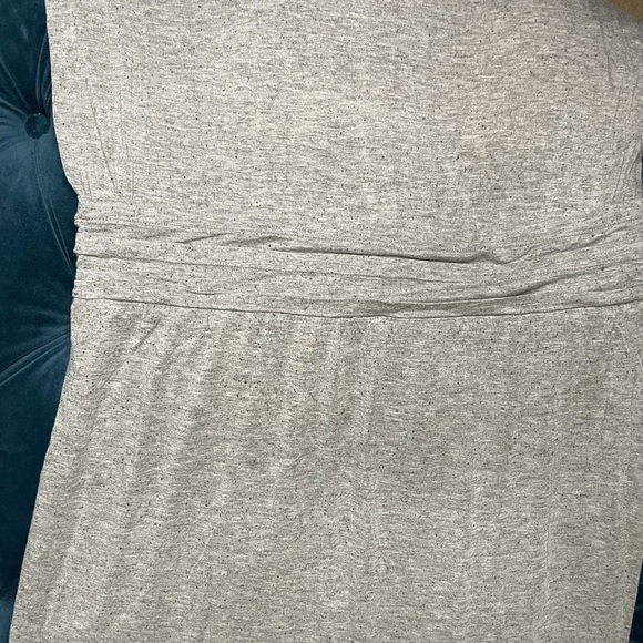 Max Studio Drop Waist Grey Dress - Picture 8 of 12